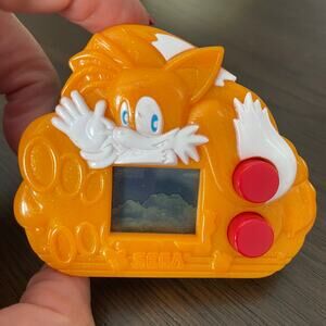 McDonalds Sega Sonic The Hedgehog Tails Handheld Game #6 2003 Toy READ